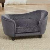 Wooden Connie Dog Sofa (Grey) - WoodenTwist